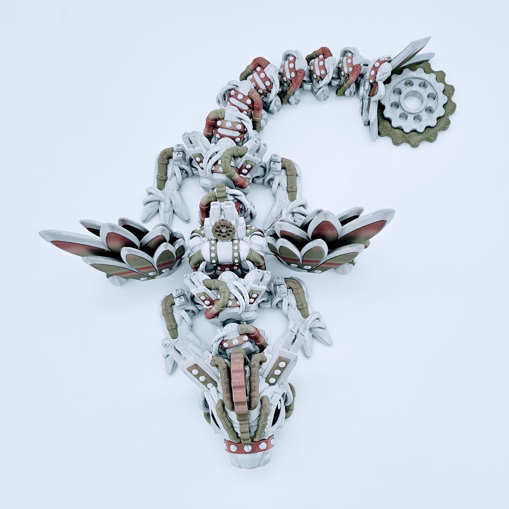 Steampunkdrache Baby Ansicht 3